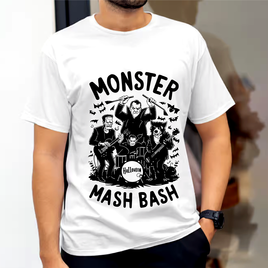 Monster Mash Bash Halloween T-shiert